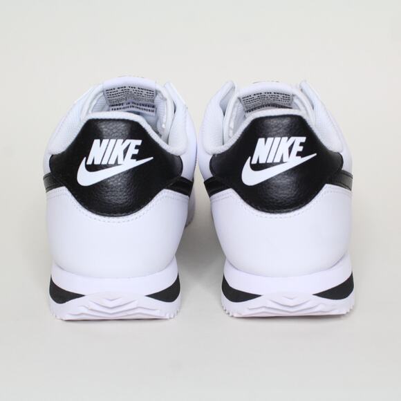 Nike Cortez White Black Men's Sneakers DM4044-105 Leather Shoes Size 10.5 - Picture 6 of 11